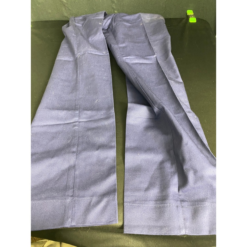 Red Kap Womens Work Pants Blue Uniform Trousers‎ Durable Cotton Blend
